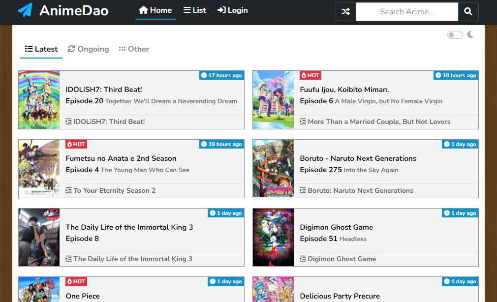 AnimeDao