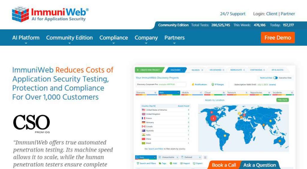 ImmuniWeb Discovery
