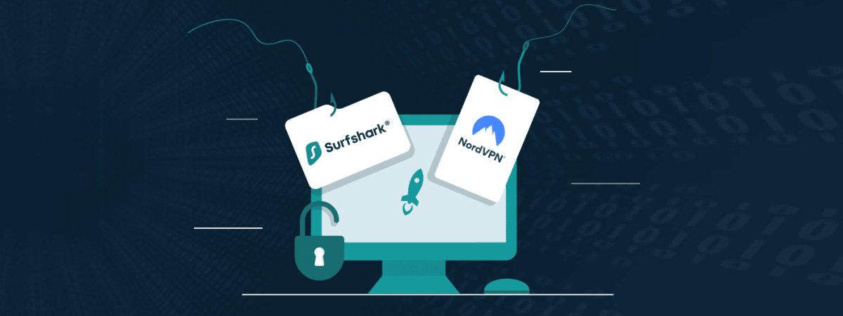 Surfshark and Nord VPn Providers