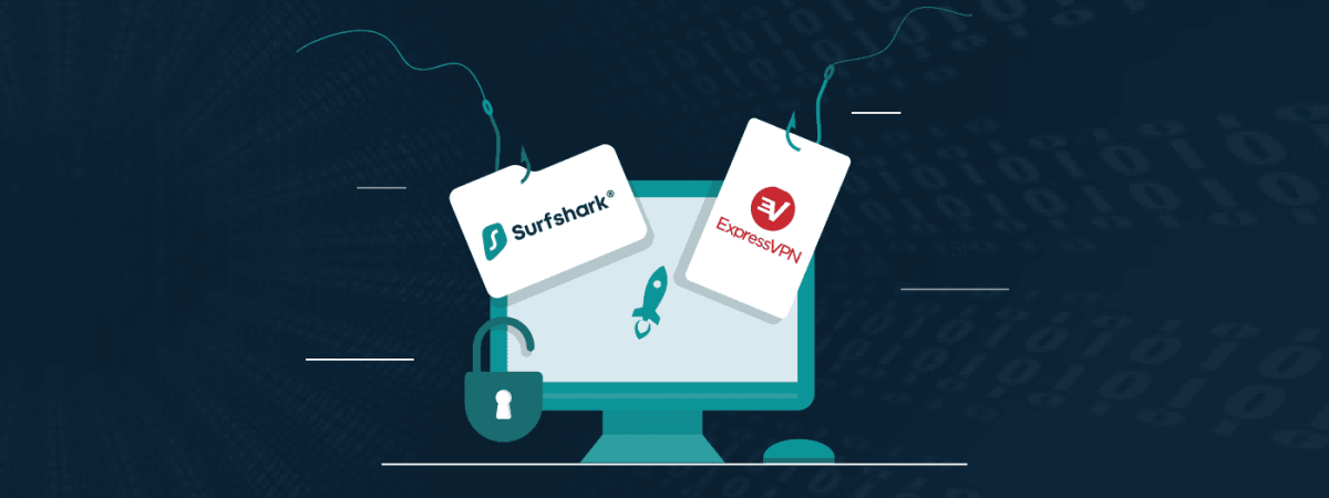ExpressVPN vs Surfshark VPN