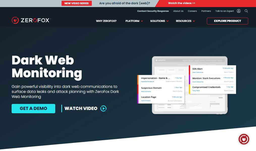 ZeroFox Dark Web