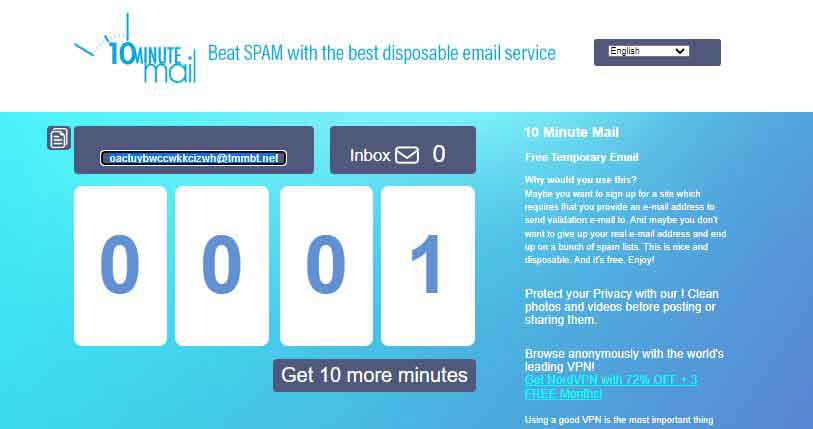 10-Minutes-Mail