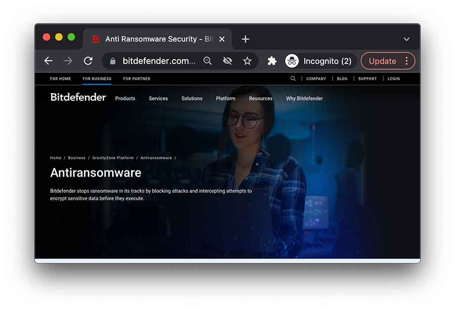1. Bitdefender Anti-Ransomware