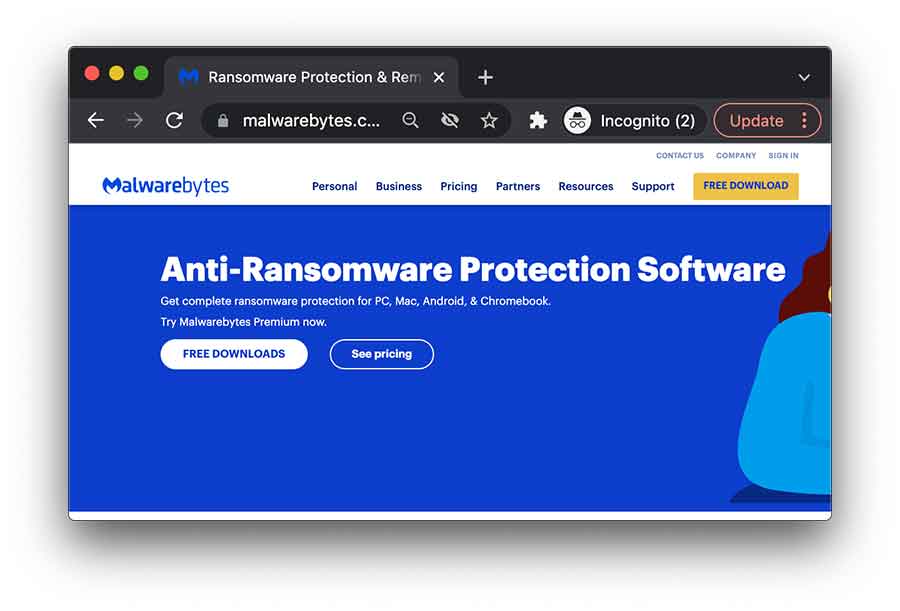 6. Malwarebytes Anti-Ransomware