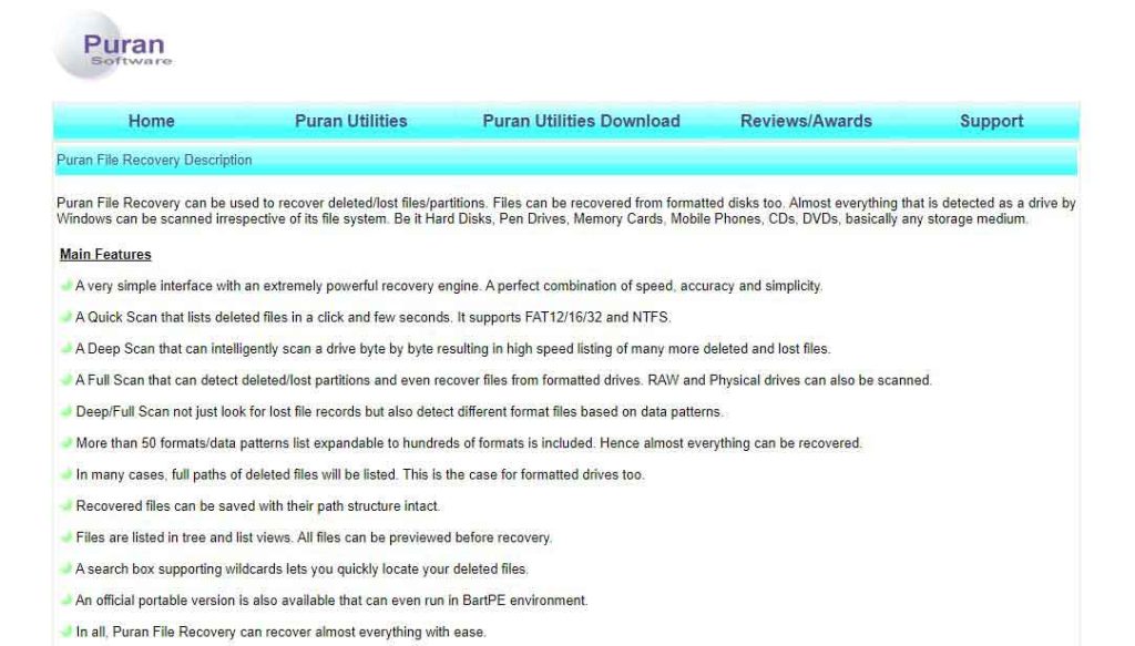 Puran File Recovery