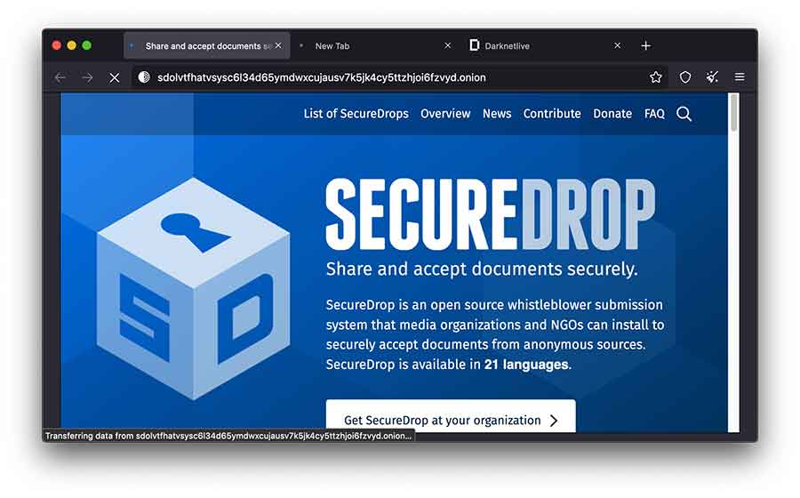 Secure Drop