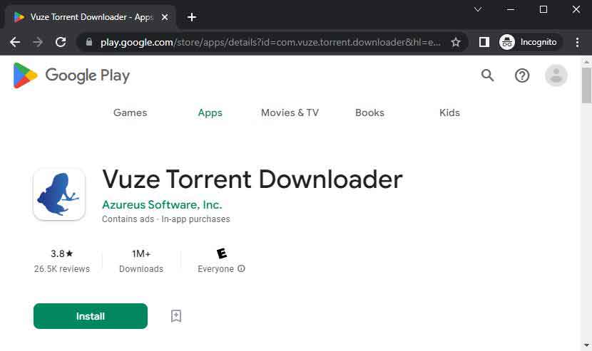Vuze App