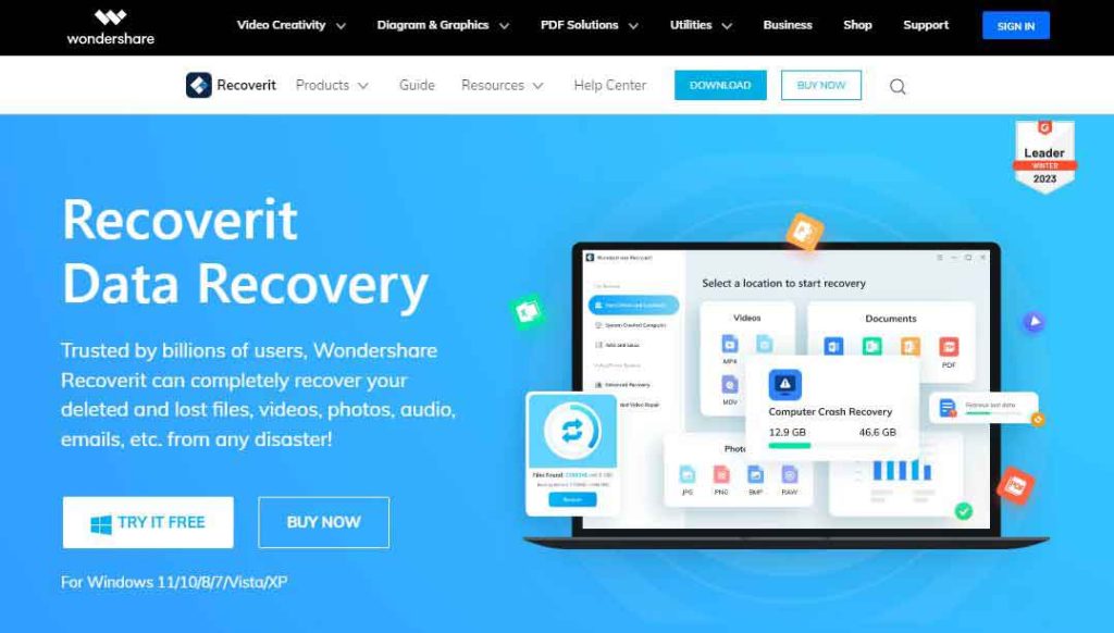 Wondershare Recoverit