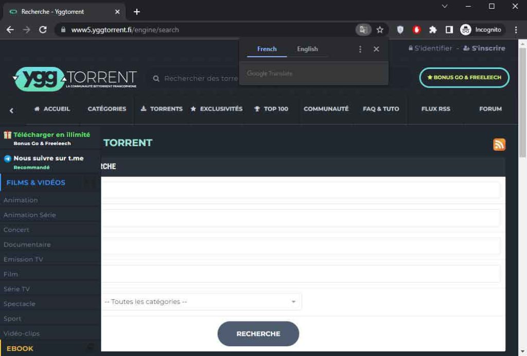 YGG Torrent