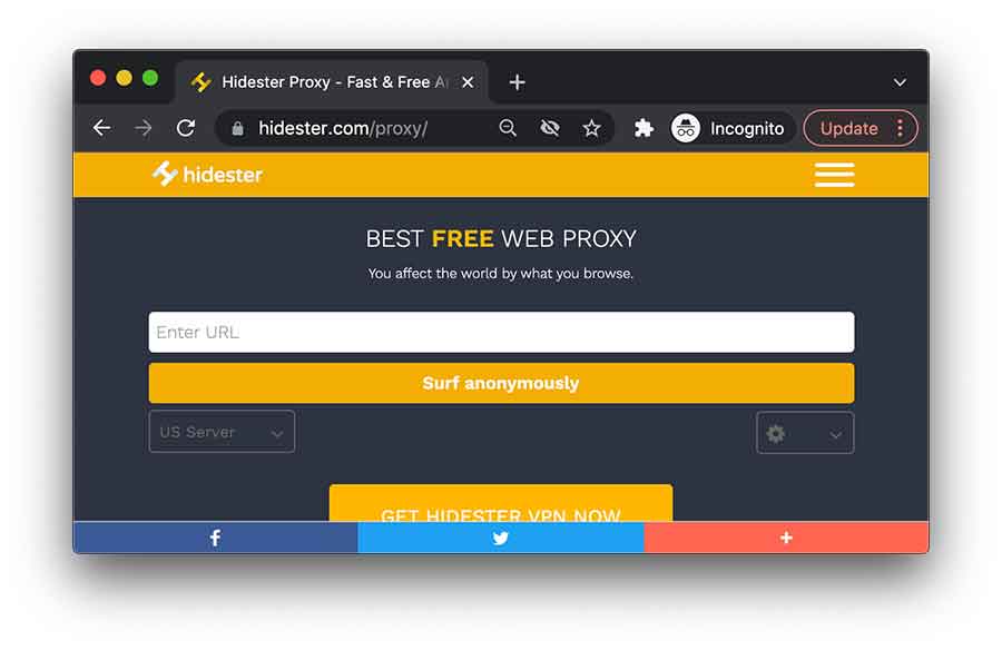 3- Hidester Proxy