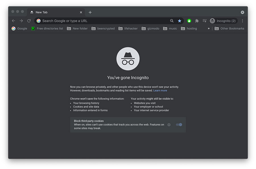 Private Browsing
