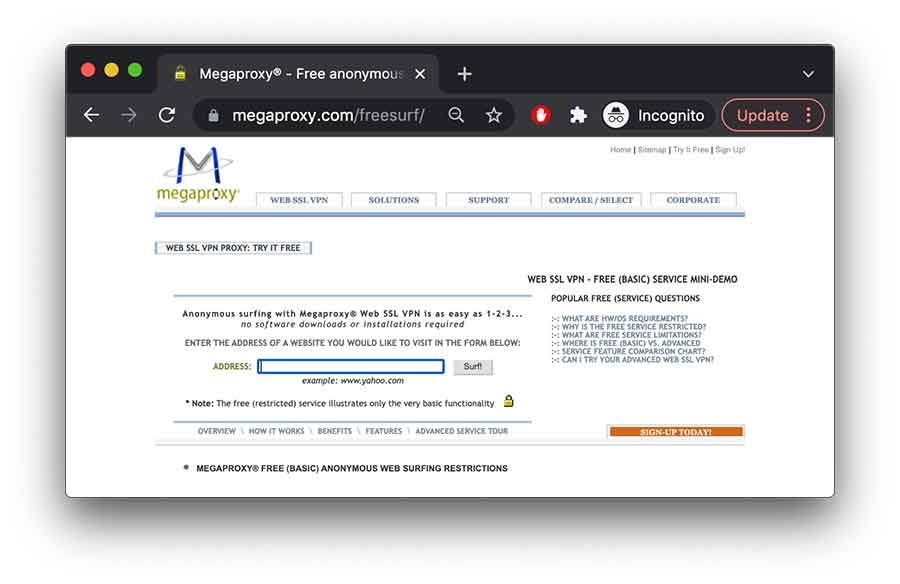 7. MegaProxy