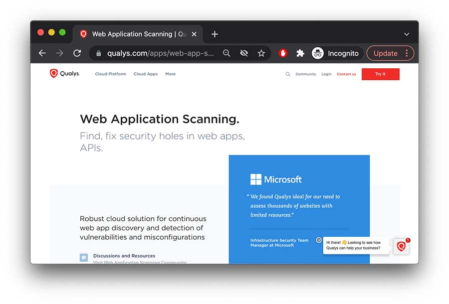 11. Qualys FreeScan