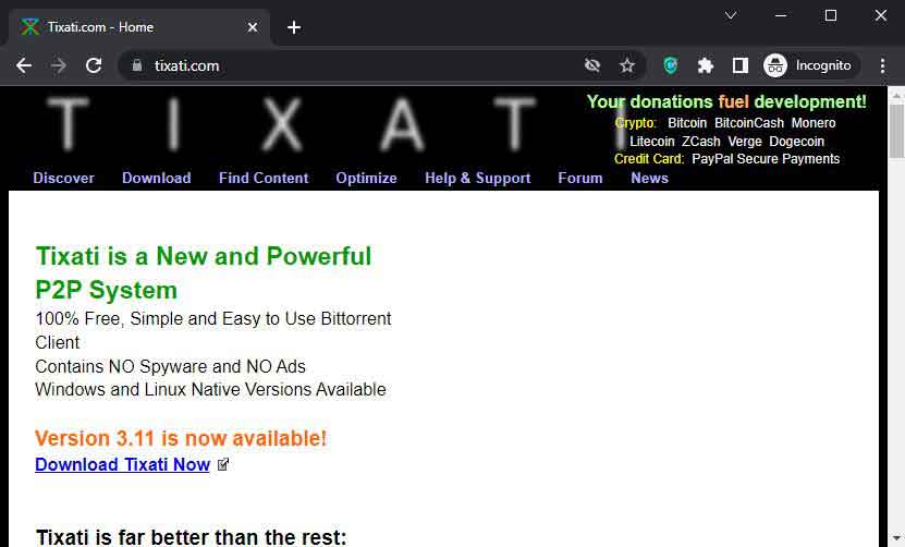 Tixati