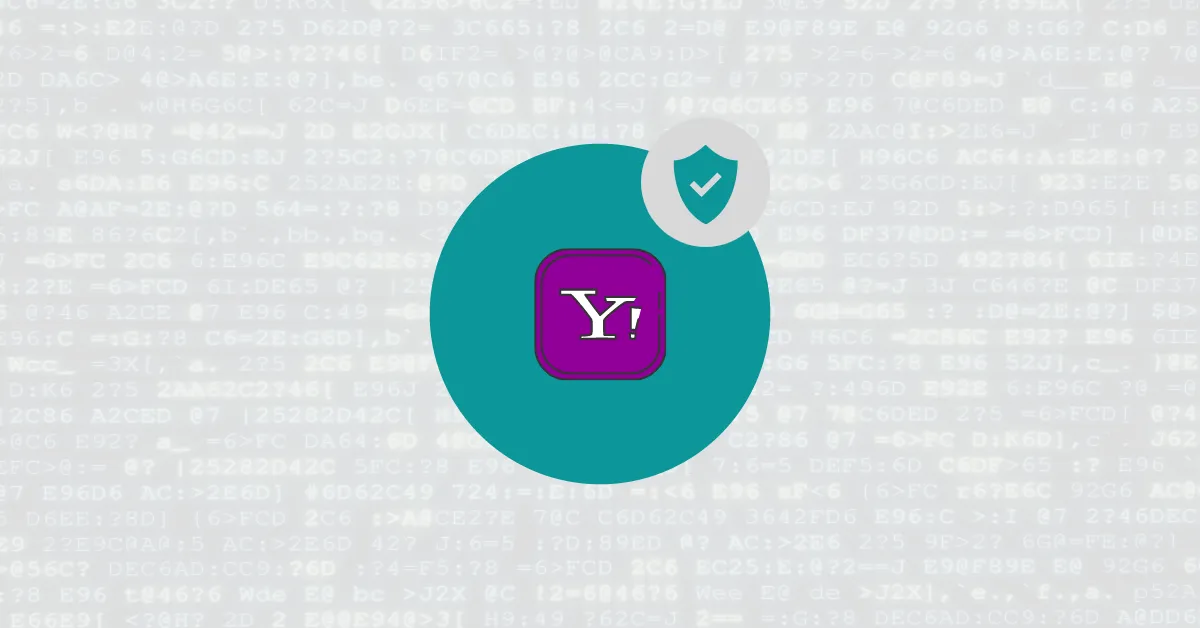 encrypt yahoo mail